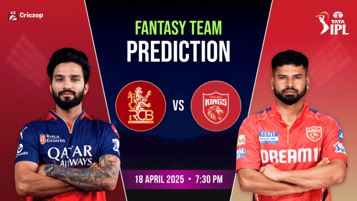 RCB vs PBKS Dream11